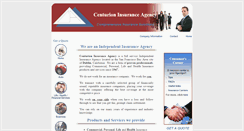 Desktop Screenshot of centurioninsurance.net